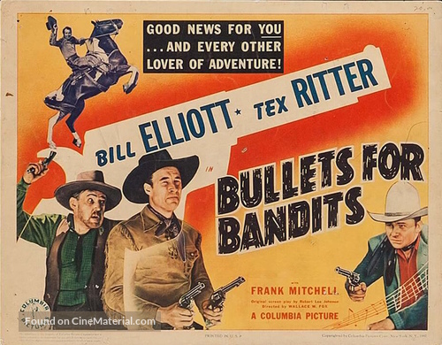 Bullets for Bandits - Movie Poster