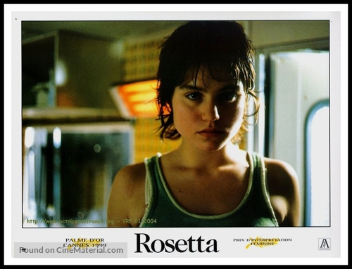 Rosetta - Belgian Movie Poster