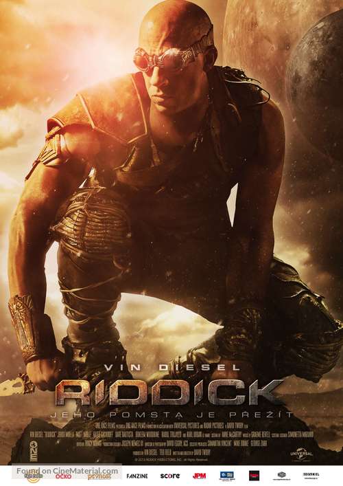 Riddick - Czech Movie Poster