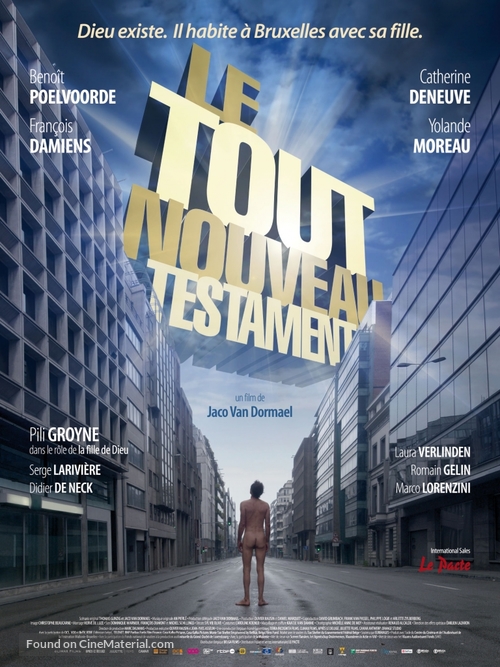 Le tout nouveau testament - Belgian Movie Poster