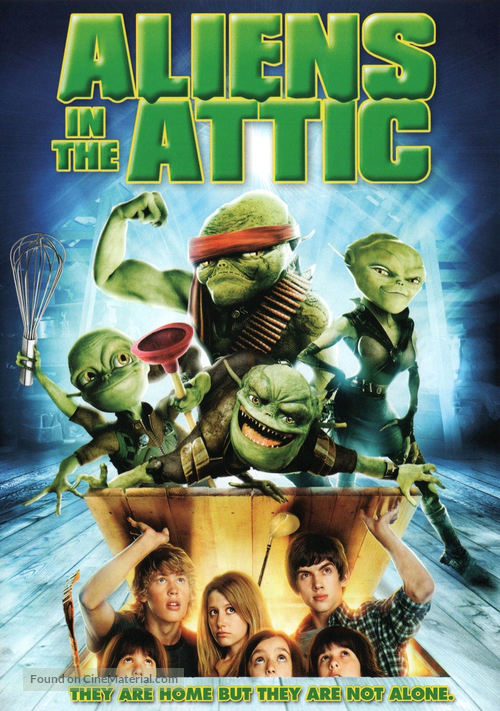 Aliens in the Attic - DVD movie cover