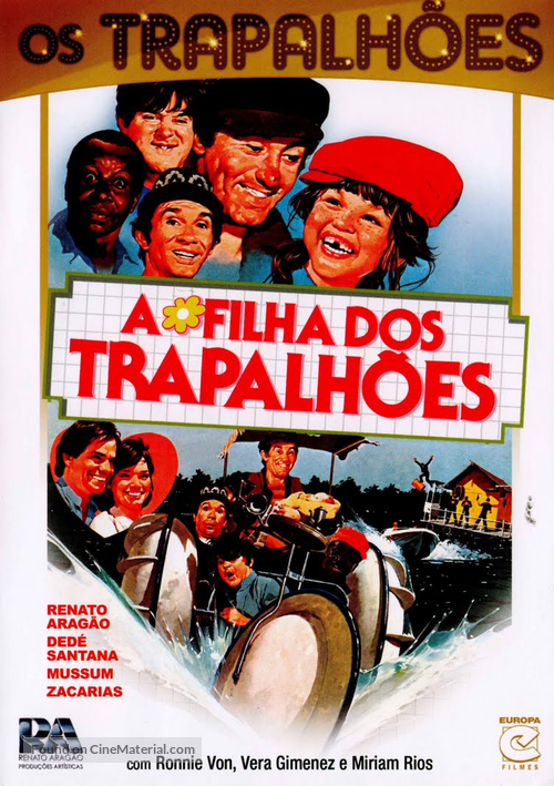 A Filha dos Trapalh&otilde;es - Brazilian DVD movie cover