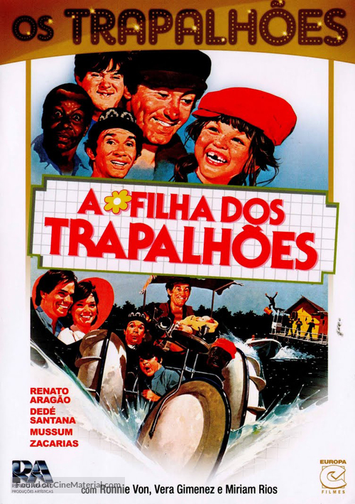 A Filha dos Trapalh&otilde;es - Brazilian DVD movie cover