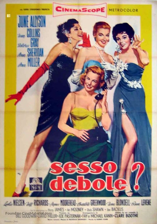 The Opposite Sex - Italian Movie Poster