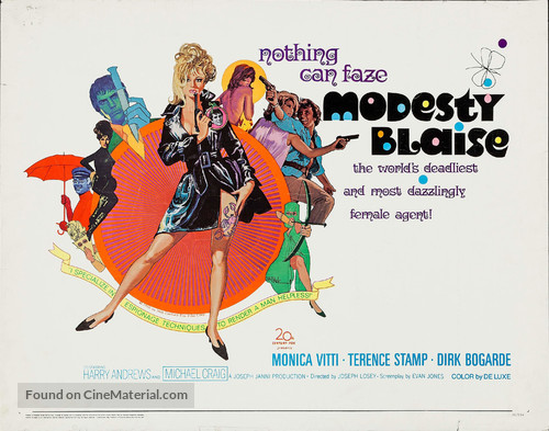 Modesty Blaise - Movie Poster