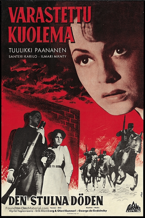 Varastettu kuolema - Finnish Movie Poster