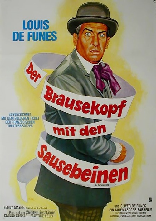 Les grandes vacances - German Movie Poster