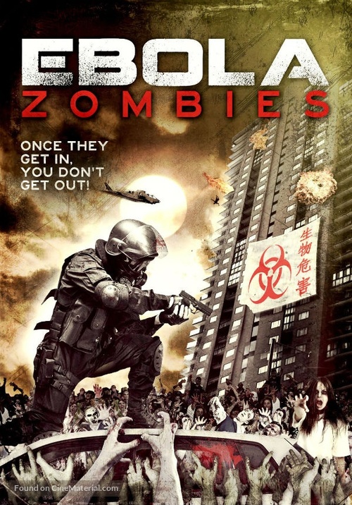 Ebola Zombies - DVD movie cover