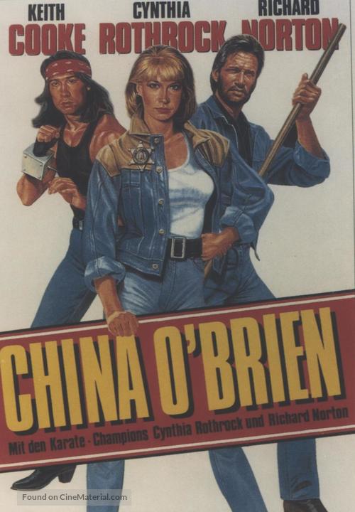China O&#039;Brien - German DVD movie cover