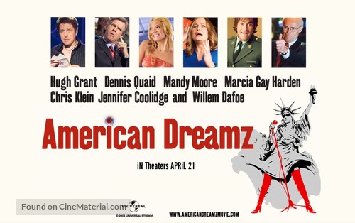 American Dreamz - British Movie Poster