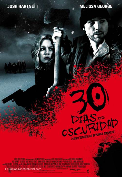 30 Days of Night - Spanish poster