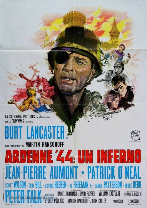 Castle Keep - Italian Movie Poster