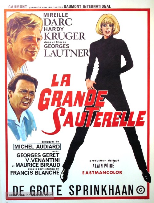 La grande sauterelle - Belgian Movie Poster