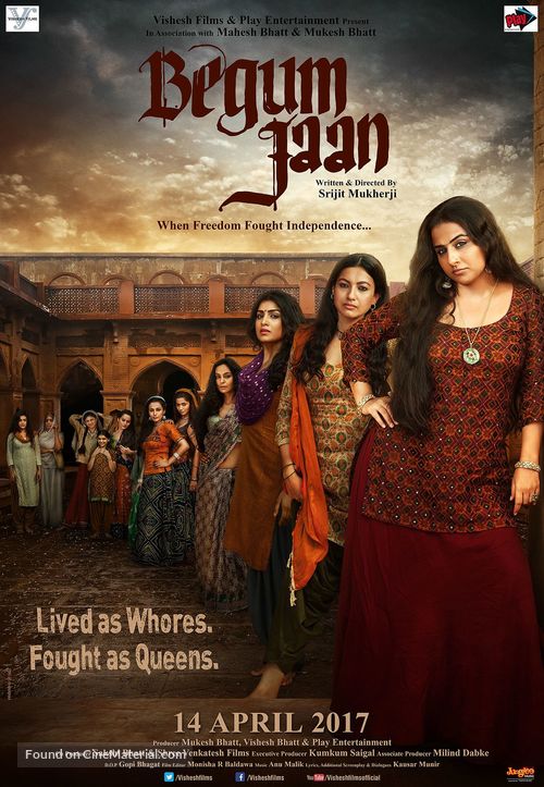 Begum Jaan - Indian Movie Poster