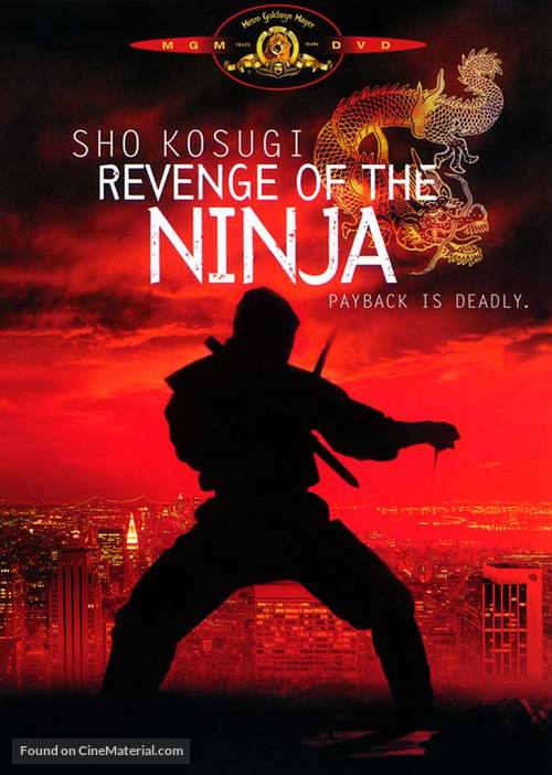Revenge Of The Ninja - DVD movie cover