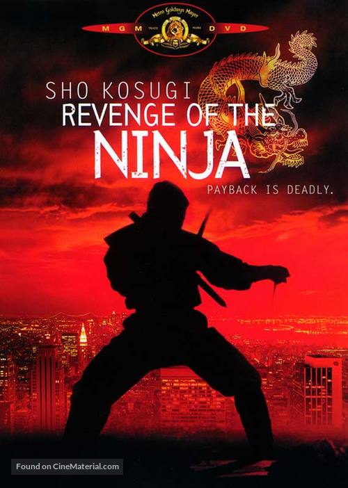 Revenge Of The Ninja - DVD movie cover