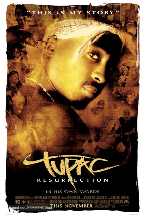 Tupac Resurrection - Movie Poster