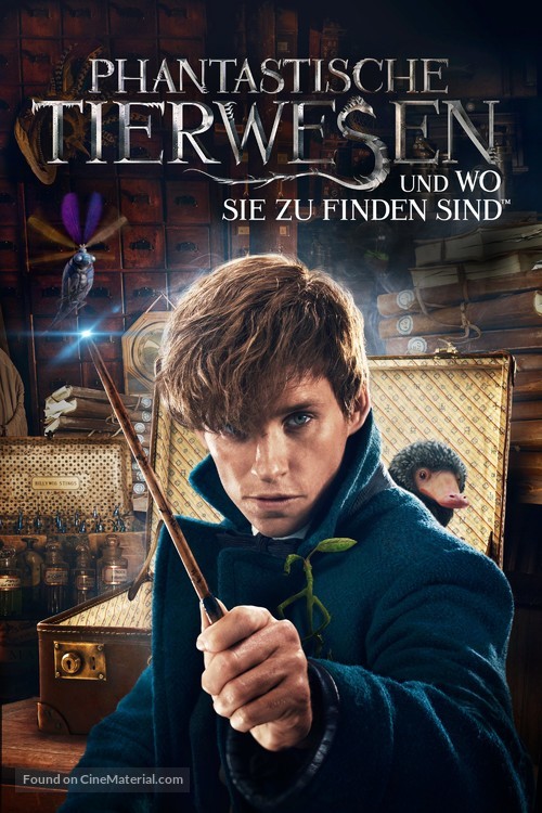 Fantastic Beasts and Where to Find Them - German Movie Cover