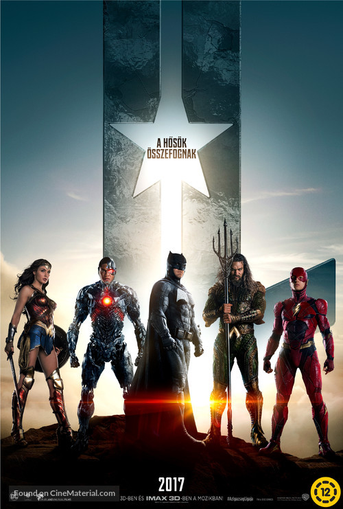 Justice League - Hungarian Movie Poster