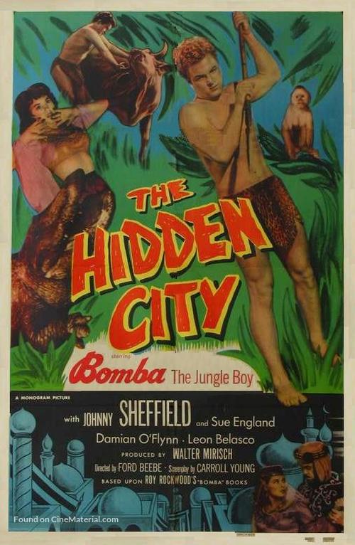 Bomba and the Hidden City - Movie Poster