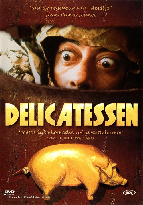 Delicatessen - Dutch DVD movie cover