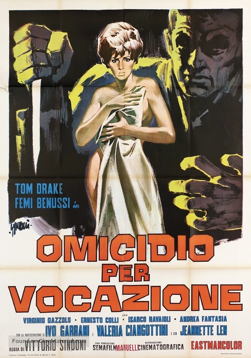 Omicidio per vocazione - Italian Movie Poster