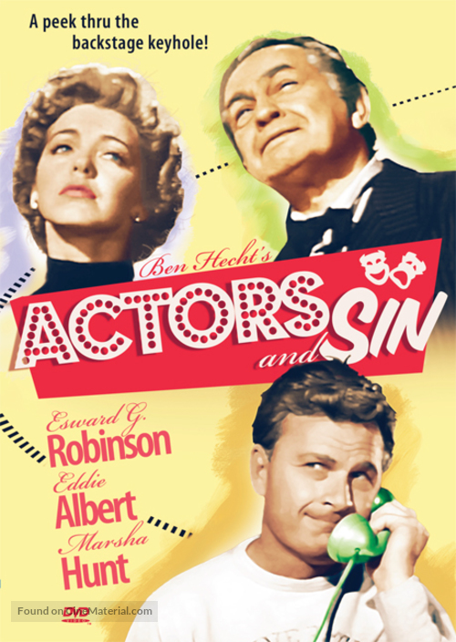 Actor's and Sin - Movie Cover