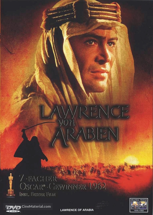 Lawrence of Arabia - German DVD movie cover