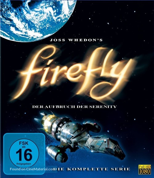 &quot;Firefly&quot; - German Blu-Ray movie cover