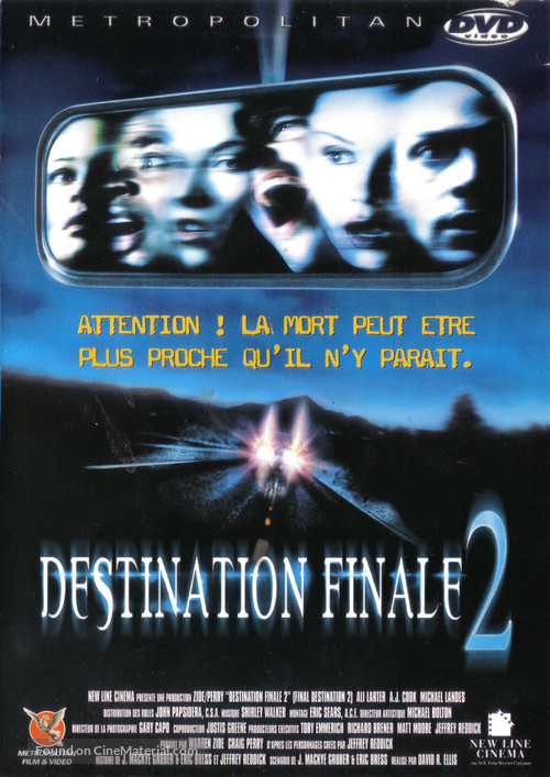 Final Destination 2 - French DVD movie cover