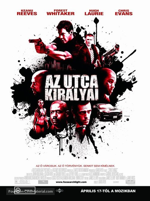 Street Kings - Hungarian Movie Poster