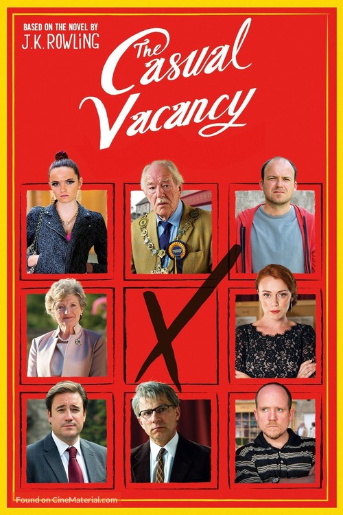 &quot;The Casual Vacancy&quot; - DVD movie cover