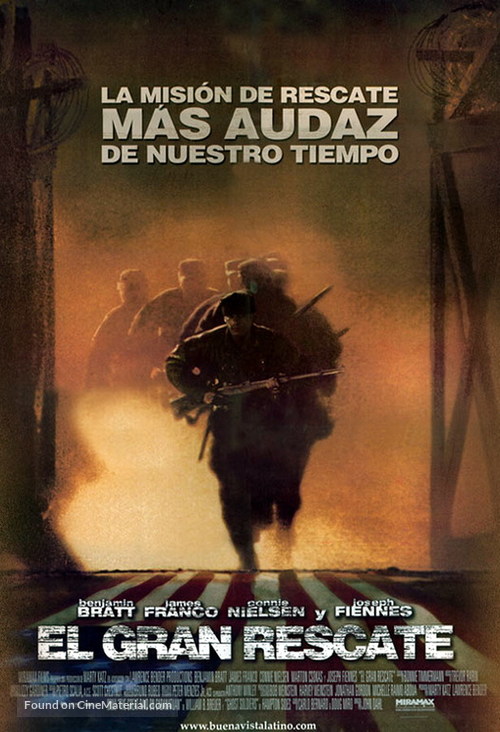 The Great Raid - Mexican poster