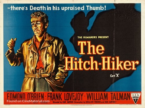 The Hitch-Hiker - British Movie Poster