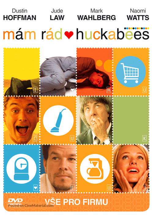 I Heart Huckabees - Czech DVD movie cover