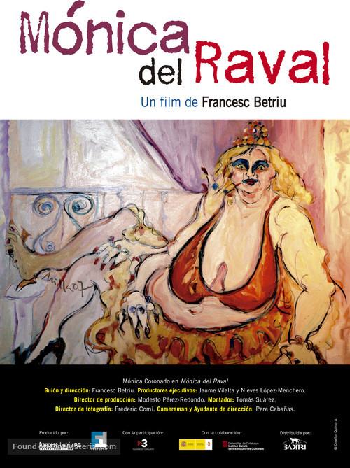 M&ograve;nica del Raval - Spanish Movie Poster