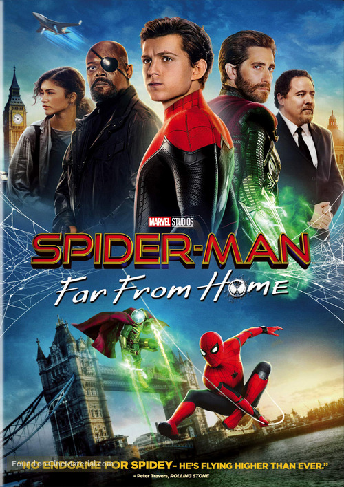 Spider-Man: Far From Home - DVD movie cover