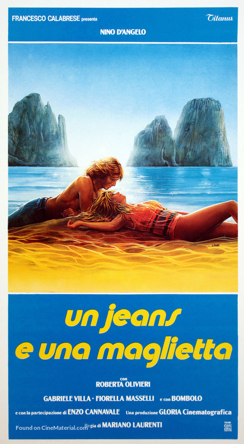 Un jeans e una maglietta - Italian Movie Poster