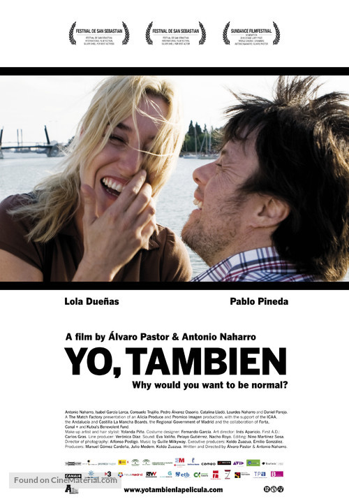 Yo, tambi&eacute;n - Dutch Movie Poster