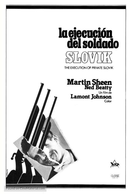 The Execution of Private Slovik - Spanish Movie Poster