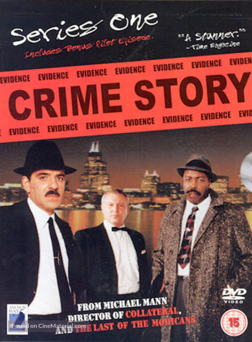&quot;Crime Story&quot; - British DVD movie cover