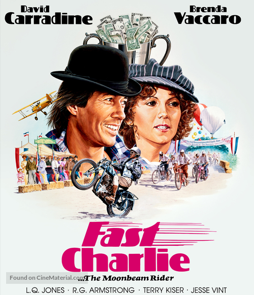 Fast Charlie... the Moonbeam Rider - Blu-Ray movie cover