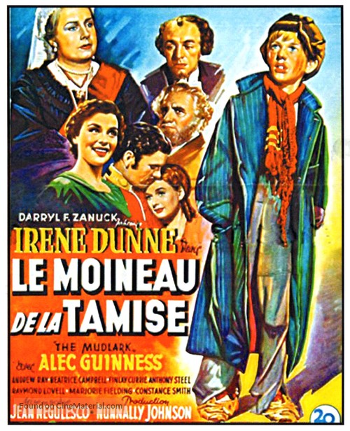 The Mudlark - French Movie Poster