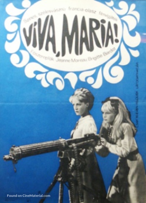 Viva Mar&iacute;a! - Hungarian Movie Poster