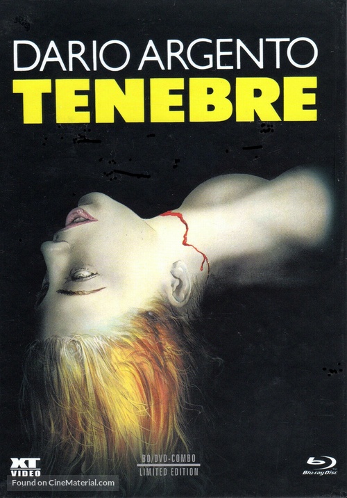 Tenebre - Austrian Blu-Ray movie cover