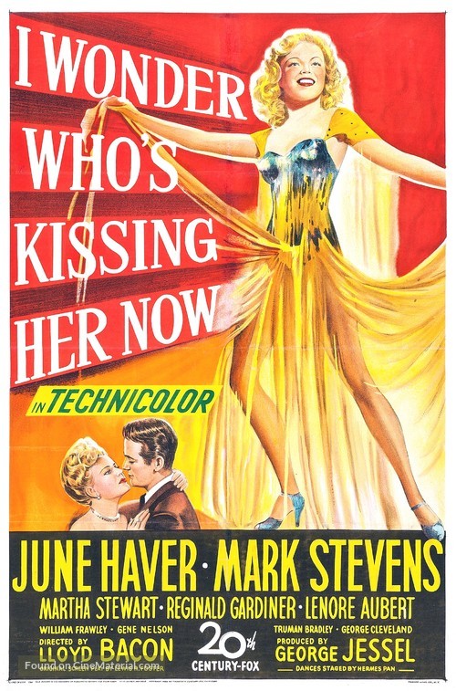 I Wonder Who&#039;s Kissing Her Now - Movie Poster