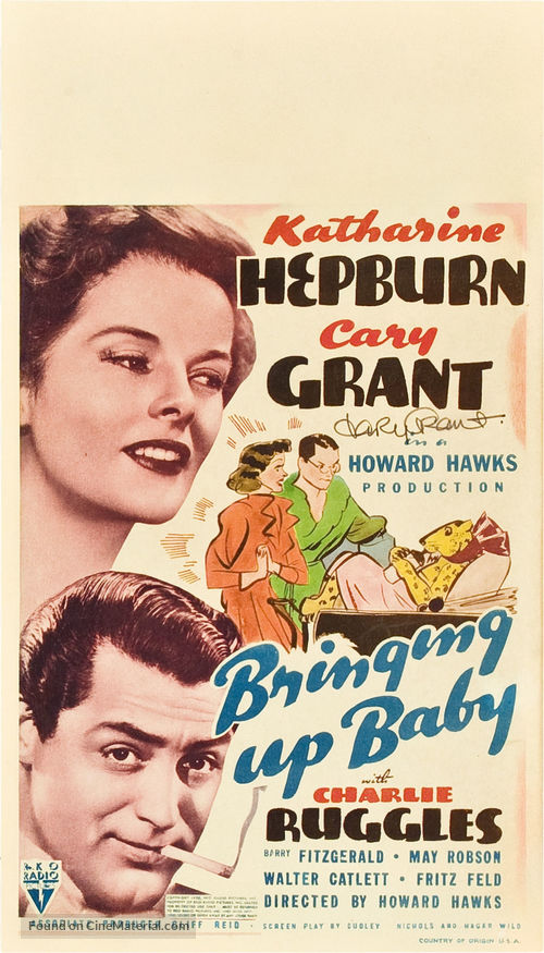 Bringing Up Baby - Theatrical movie poster