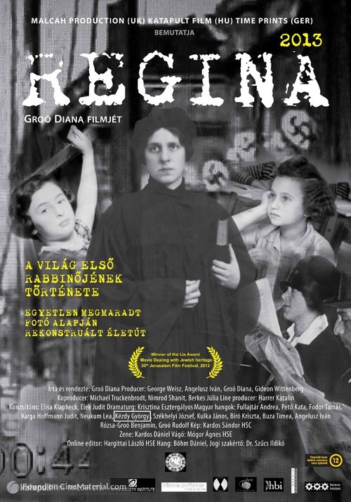Regina - Hungarian Movie Poster