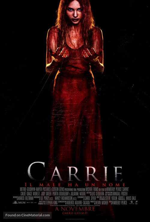 Carrie - Italian Movie Poster