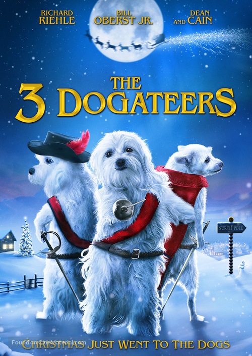 The Three Dogateers - DVD movie cover